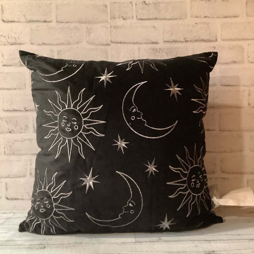 Sheffield Home Halloween Sun & Moon Throw Pillow